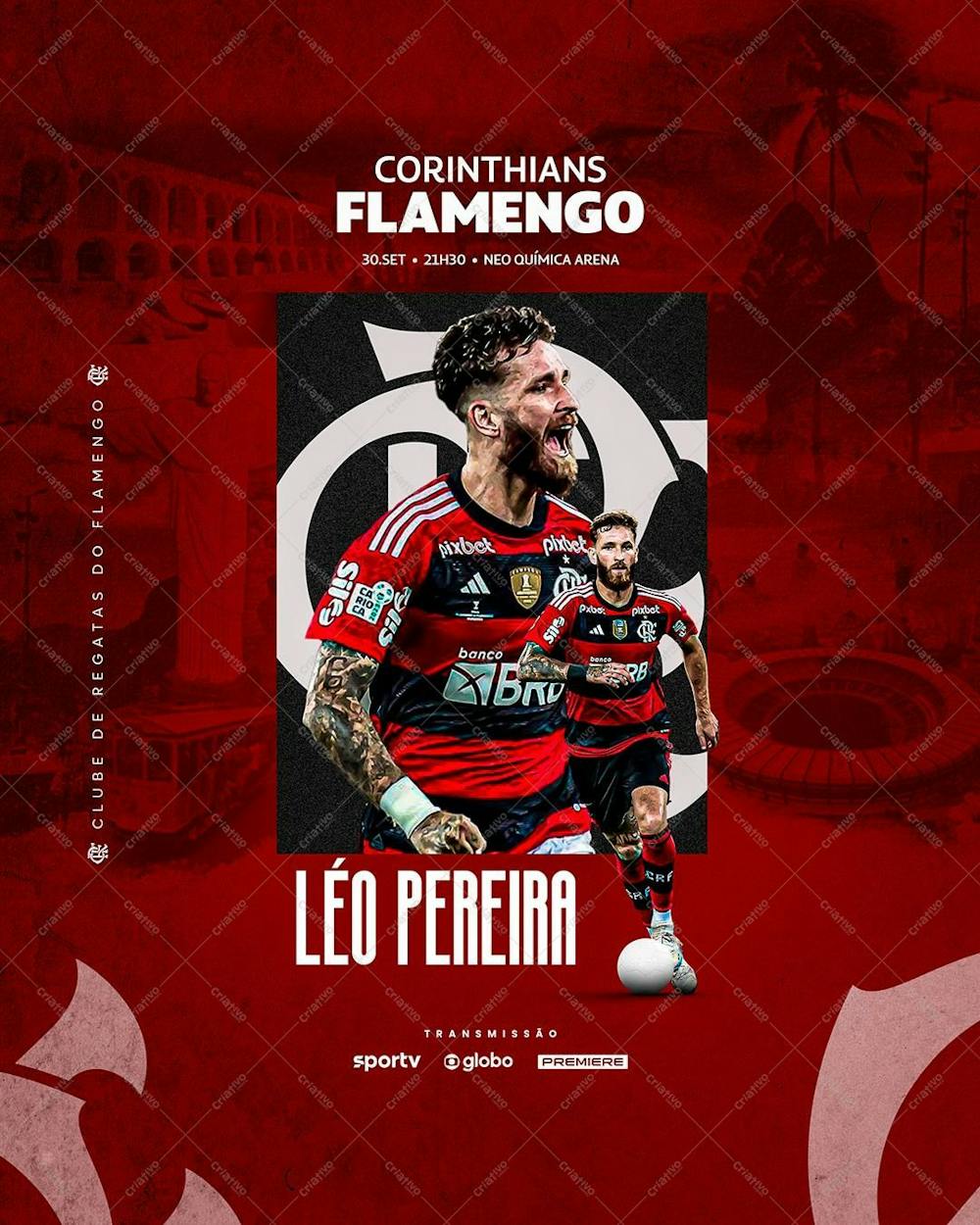 Corinthians X Flamengo Brasileirão 2023