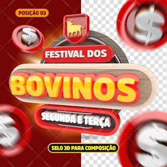 Selo 3d festival dos bovinos 03