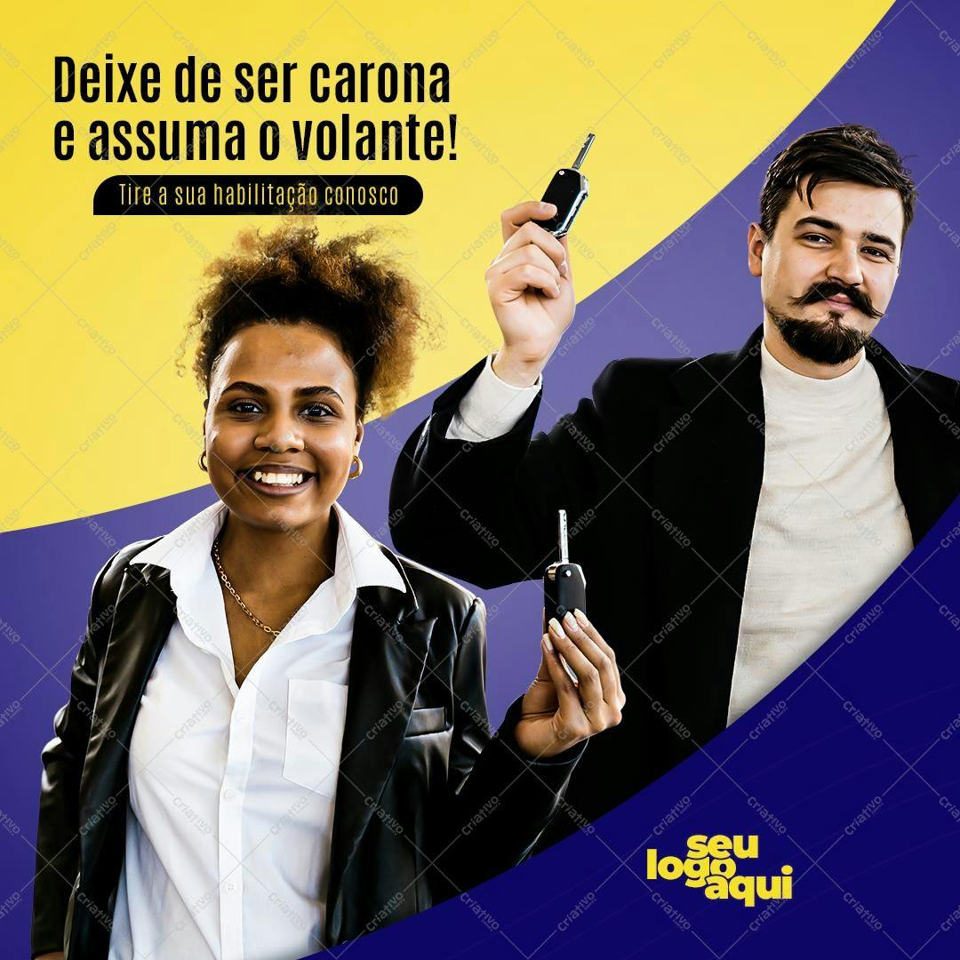 Banner para Autoescola PSD Editável