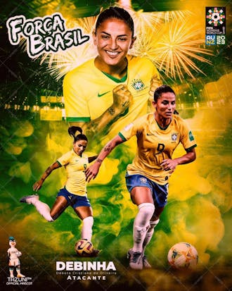 Seleção brasileira feminina debinha