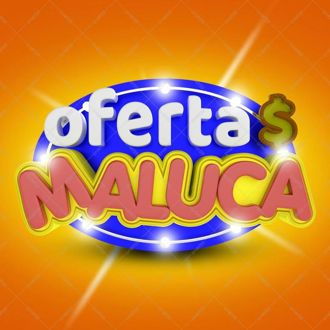 Banner Ofertas Malucas PSD Editável