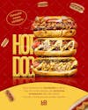 Arte para hot dog , arte editável, imagens inclusas, lanche, cachorro quente