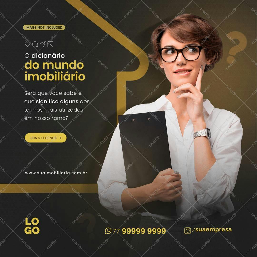 Banner para Imobiliária PSD Editável