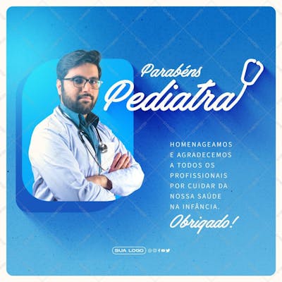 Post - Dia Do Pediatra - Gratidão