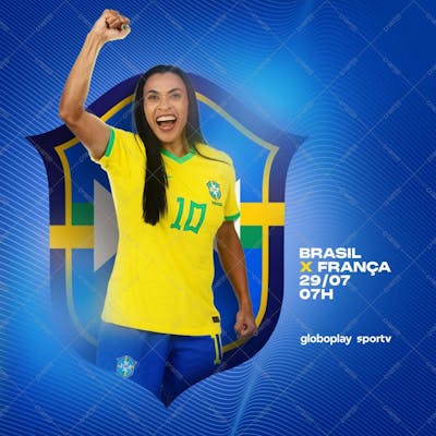 Post - Brasil X França - Seleção Brasileira