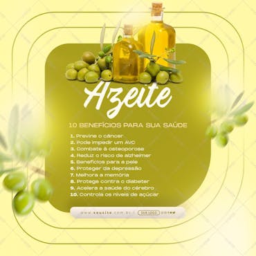 Post - 10 Benefícios Do Azeite