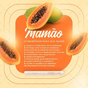 Post - 10 Benefícios Do Mamão