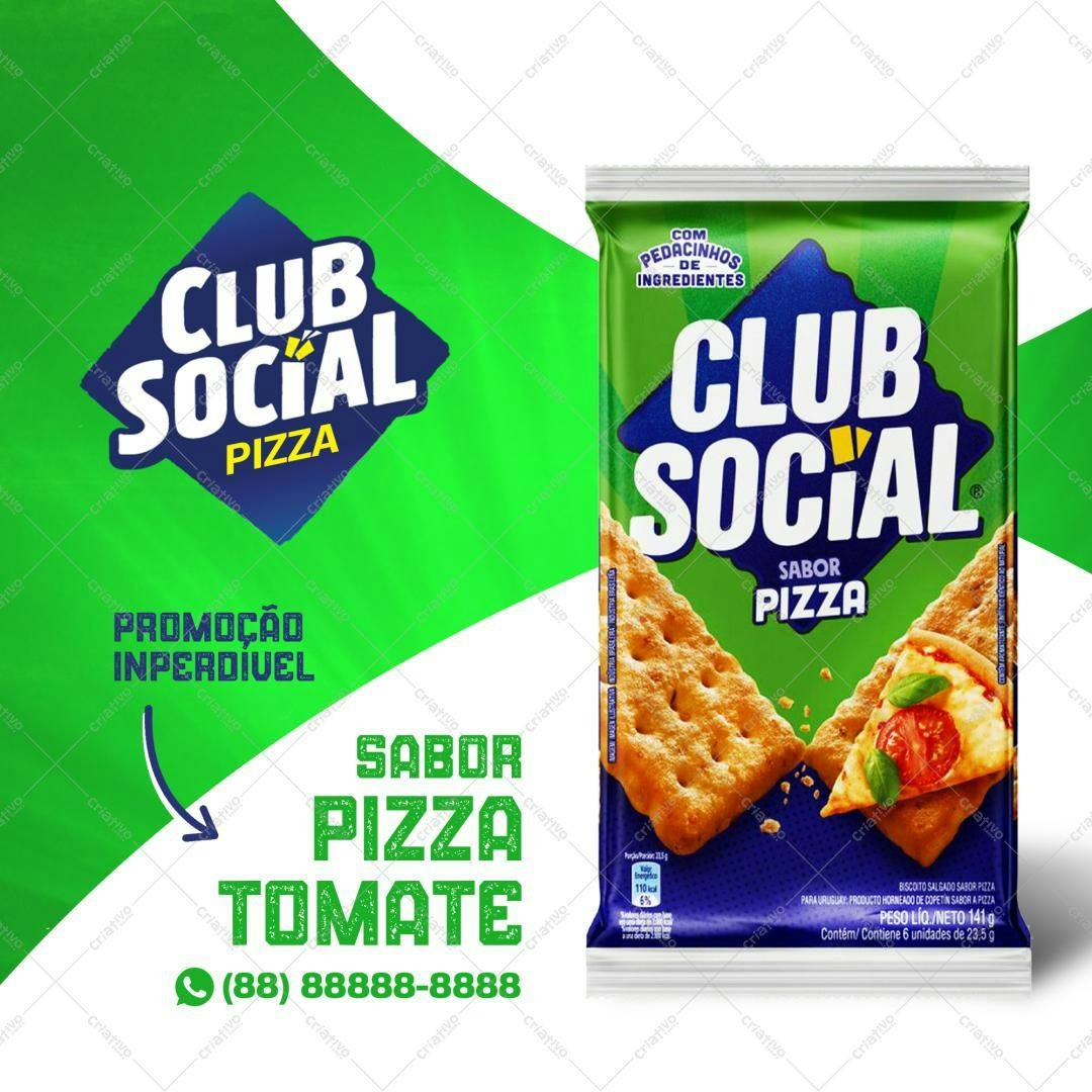 Embalagem de Biscoito Sabor Pizza PSD Editável