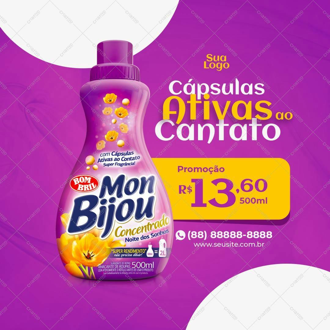 Modelo de Embalagem para Produto de Limpeza PSD Editável