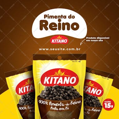 Promoção supermercados pimenta do reino sachê