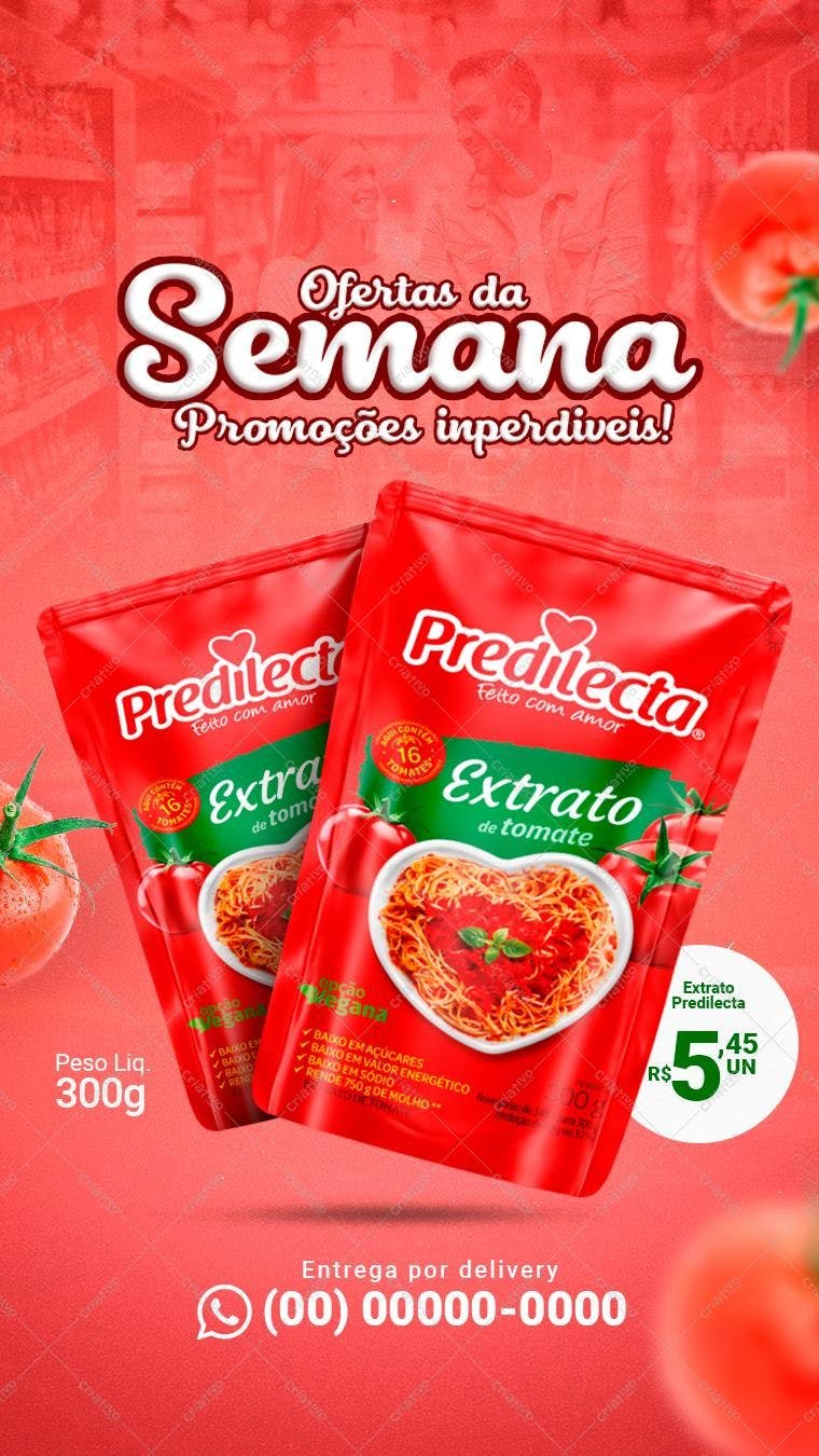 Flyer Ofertas da Semana PSD Editável