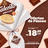 Ofertas de páscoa sabor doce de leite supermercado