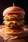 Burger alta definição fast food