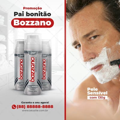 Social Media Pai Bonitão Bozzano Supermercados