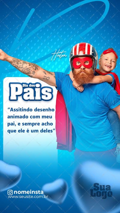 Story Assisto Desenho Animado E Lembro Do Papai 13 De Agosto Dia Dos Pais