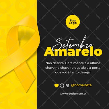 Setembro amarelo publicação