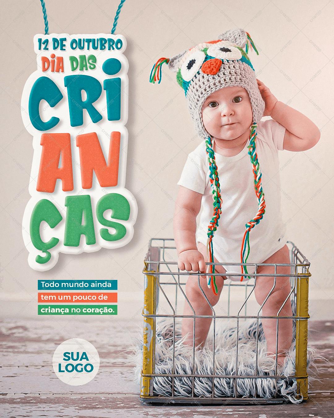 Banner Dia das Crianças PSD Editável