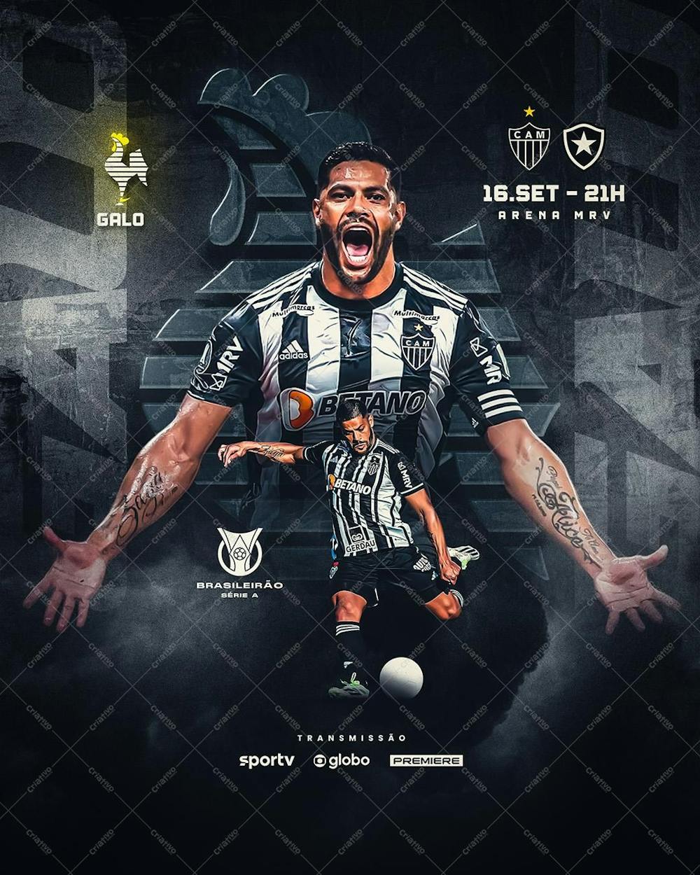 Atlético-Mg Vs Botafogo Brasileirão