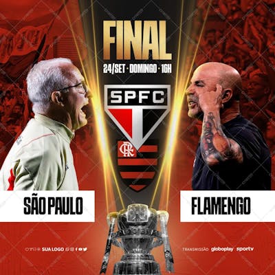Post - Copa Do Brasil - Final São Paulo X Flamengo