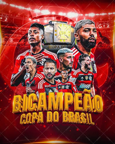 Flamengo Bicampeão Copa Do Brasil 2023