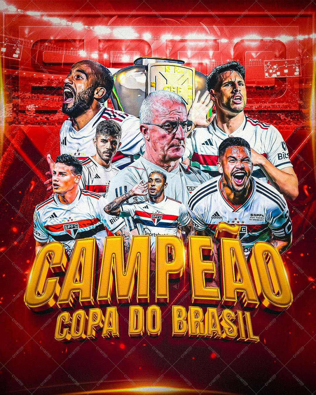 Poster Copa do Brasil PSD Editável
