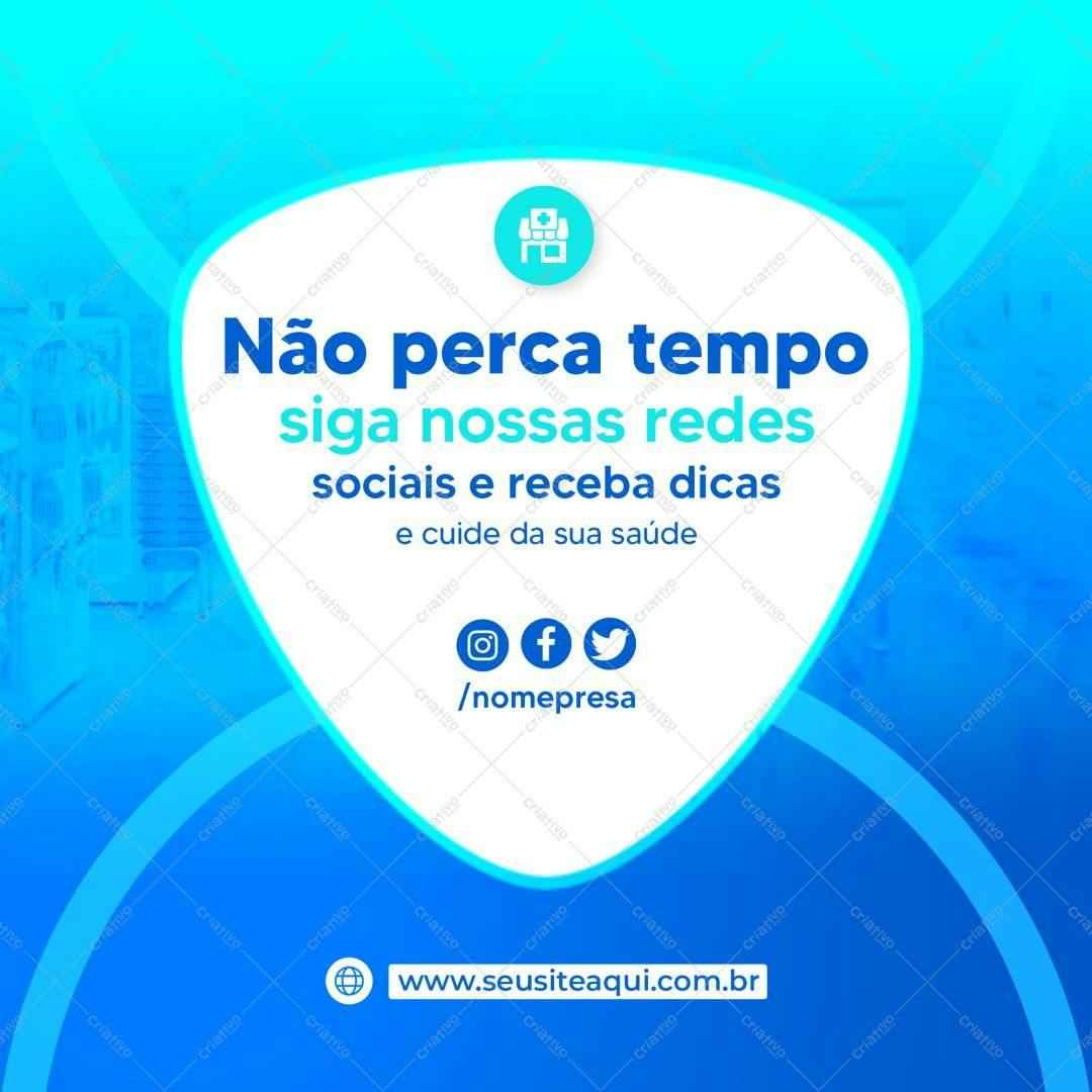 Post para Redes Sociais PSD Editável