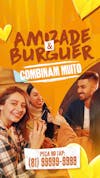 Hamburgueria storie amizade e burguer