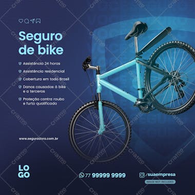 Seguradora seguro de bike vantagens