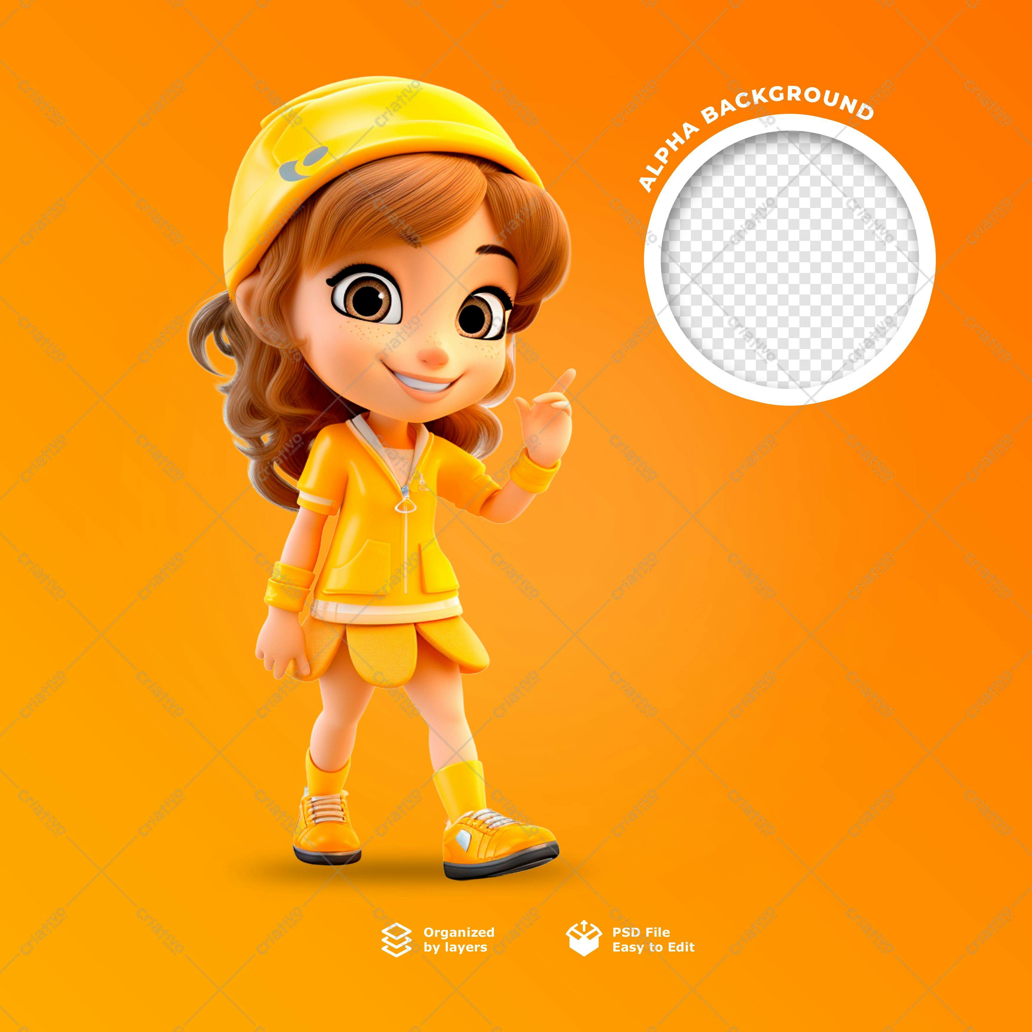 Background Infantil para Redes Sociais PSD Editável