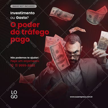 Tráfego pago investimento ou gasto?