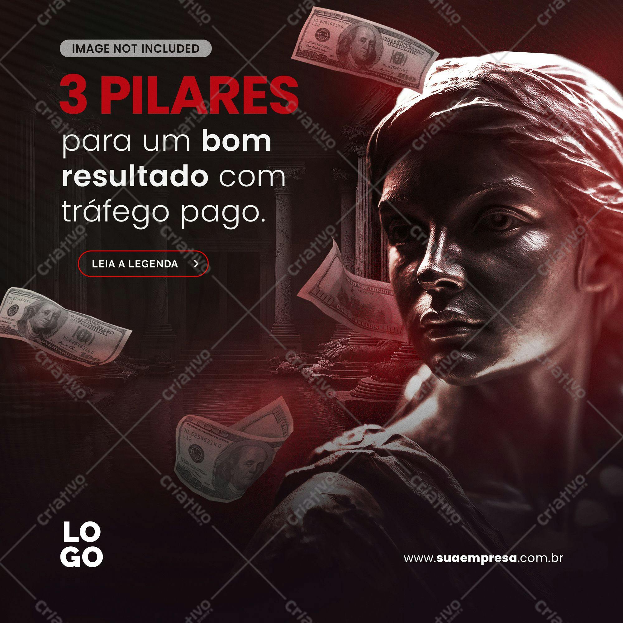 Banner para Tráfego Pago PSD Editável