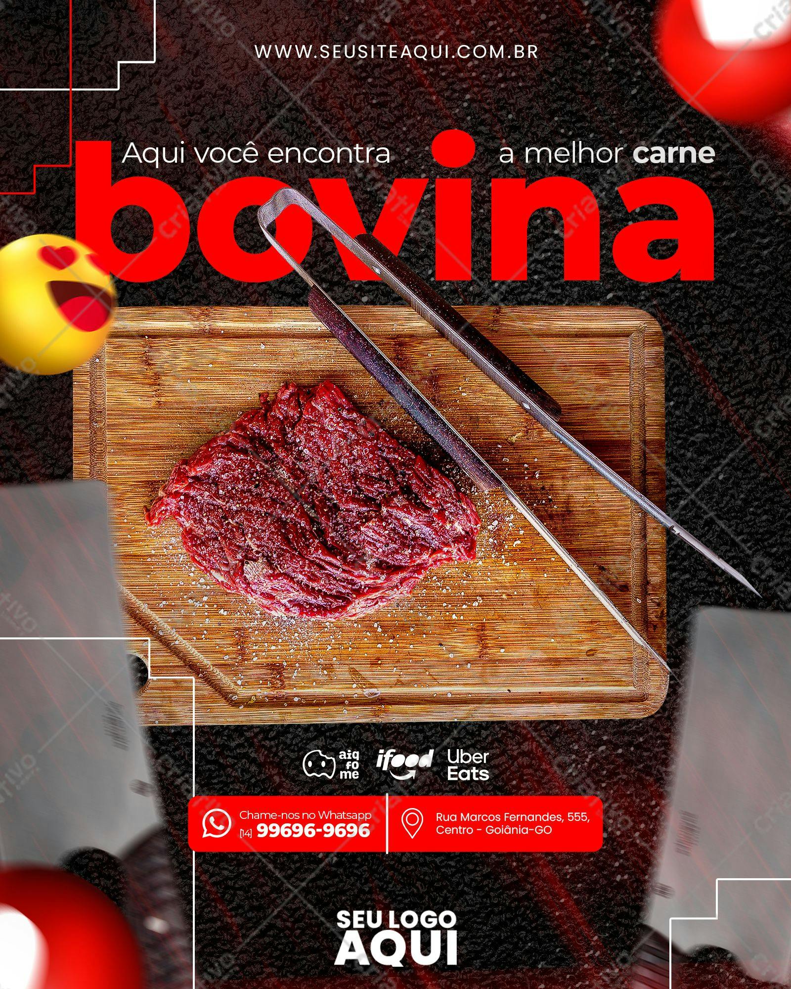 Cardápio Restaurante Churrasco PSD Editável
