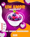 Feed | açaíteria | açaí | psd editável