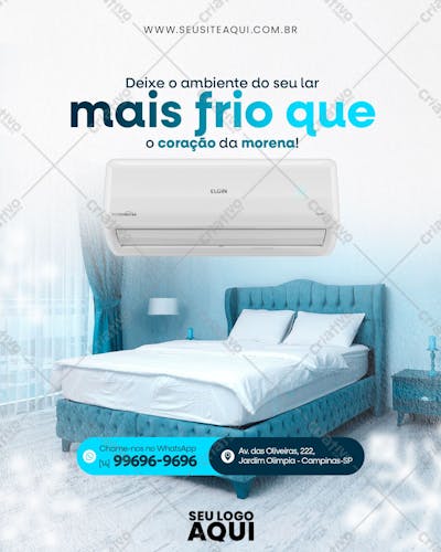 AR CONDICIONADO | PSD EDITÁVEL