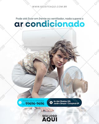 Ar condicionado | psd editável