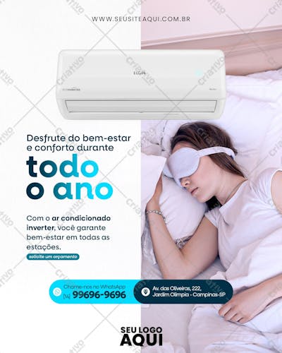 AR CONDICIONADO | PSD EDITÁVEL