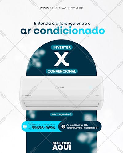 AR CONDICIONADO | PSD EDITÁVEL