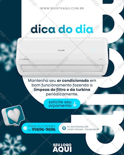 AR CONDICIONADO | PSD EDITÁVEL