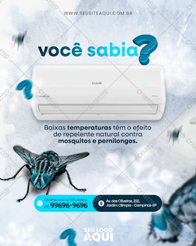 AR CONDICIONADO | PSD EDITÁVEL