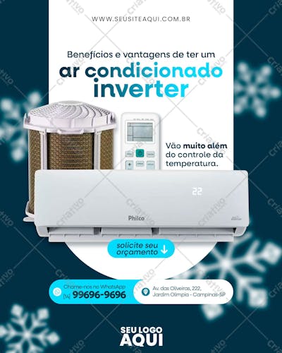 AR CONDICIONADO | PSD EDITÁVEL