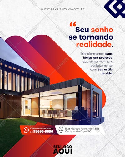 ARQUITETO | ARQUITETURA | PSD EDITÁVEL