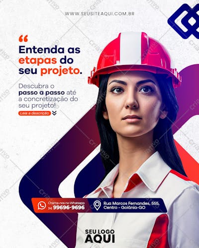 ARQUITETO | ARQUITETURA | PSD EDITÁVEL