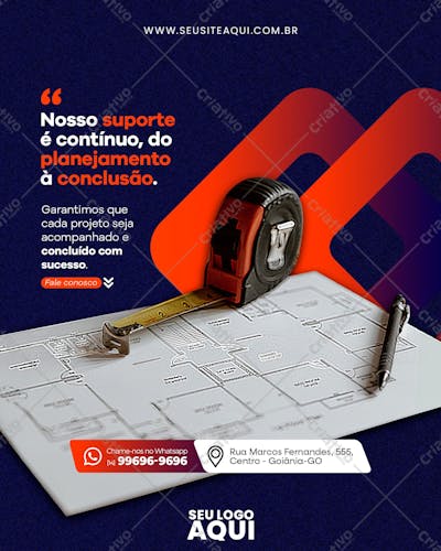 ARQUITETO | ARQUITETURA | PSD EDITÁVEL