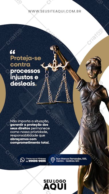 Story | advogado | advocacia | psd editável