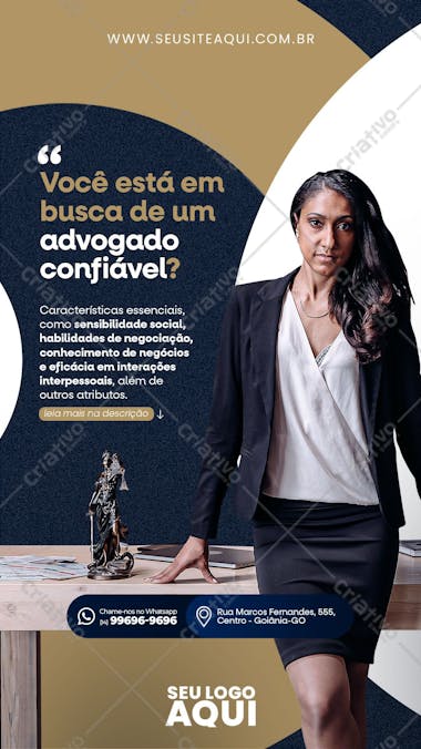 Story | advogado | advocacia | psd editável