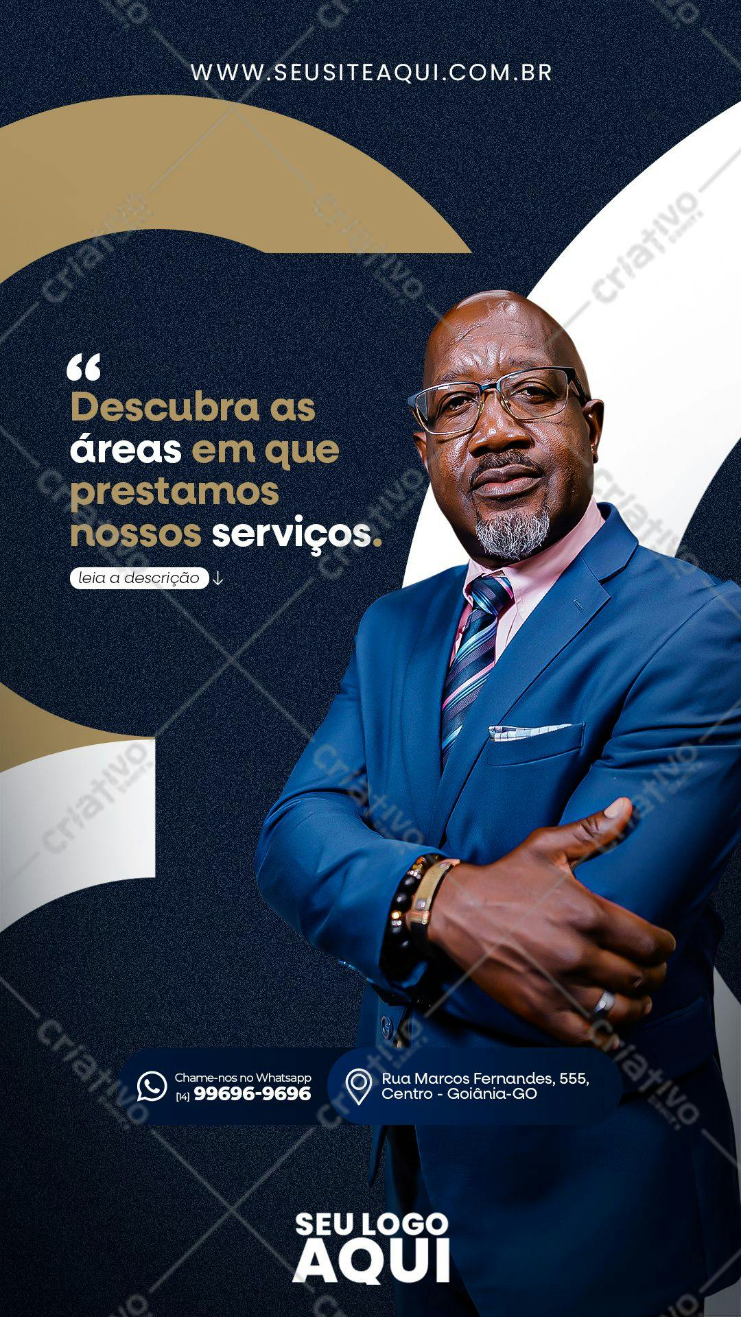 Template de Anúncio Profissional PSD Editável