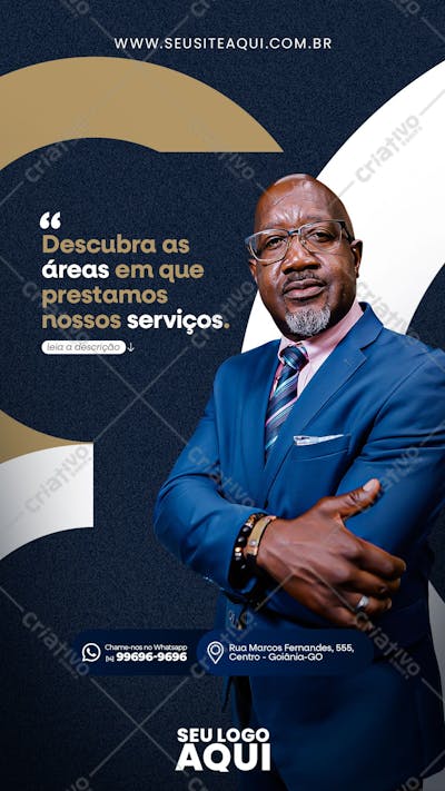 STORY | ADVOGADO | ADVOCACIA | PSD EDITÁVEL
