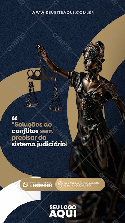STORY | ADVOGADO | ADVOCACIA | PSD EDITÁVEL