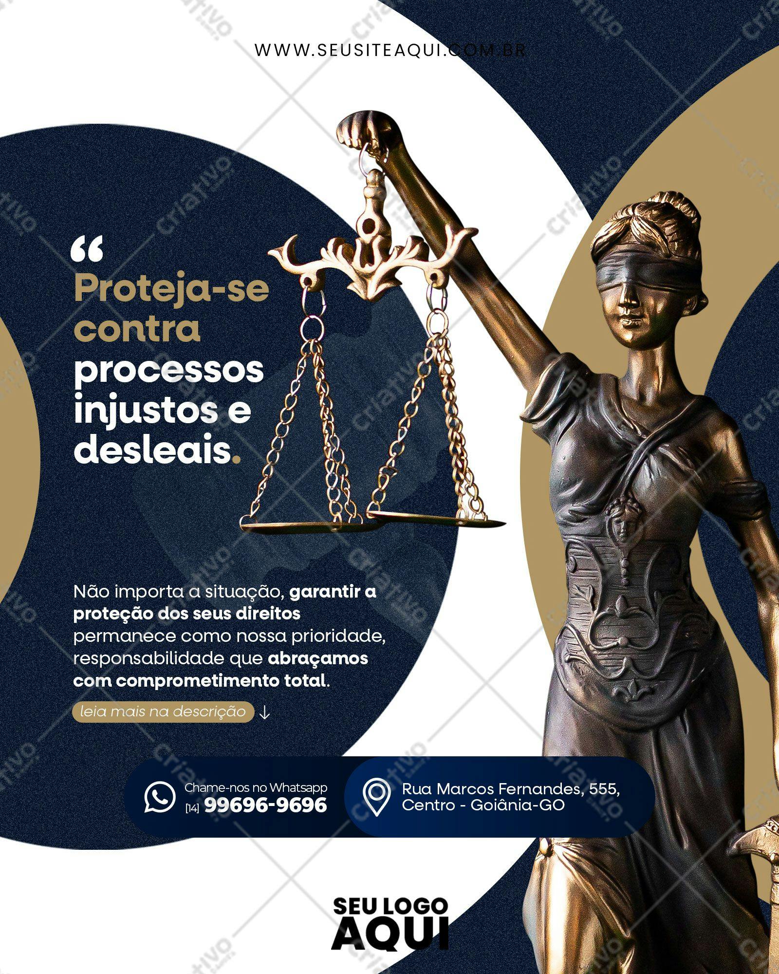 Banner para Advocacia PSD Editável