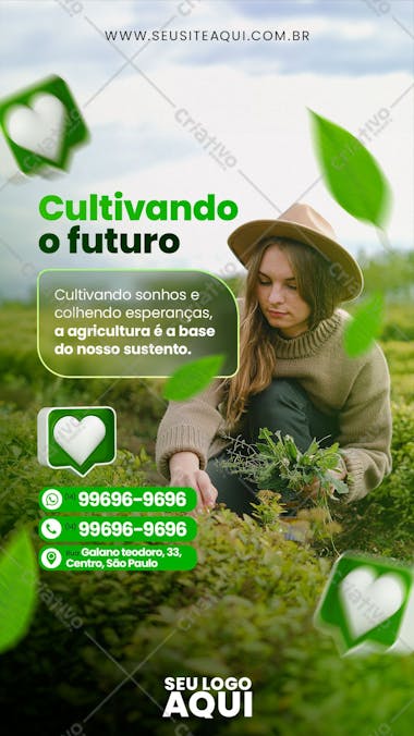 Agro | agronegócio | agrícola | psd editável